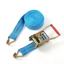 Well 8M 후크형 화물고정 라쳇 자동바(폭60mm) 깔깔이바