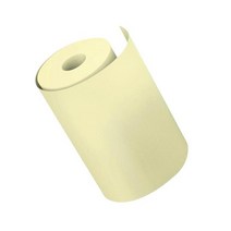스티커인쇄기 네임 원형 가격표 라벨기 57x30mm 열전사 용지 라벨 사진 용지 프린터 부품 paperang p1 pos 기계, 노란색