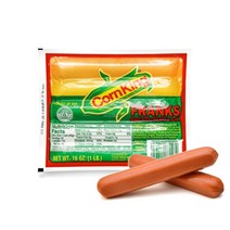 [부대킹] 콘킹 후랑크 소시지 454g (저염)