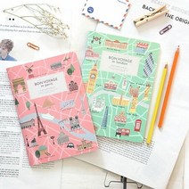미니버스 DOROTHY N ALICE FLAT NOTE VOL.01 줄노트 문구용노트, 종류:NEWYORK