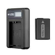 소니 NP-FW50 LCD충전기+배터리 A6400 A6500 A6300