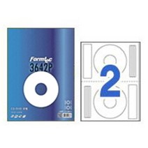 일음쇼핑^^m한국폼텍 라벨지 CD 3642P (100매)) 라벨 바코드 주소 용지 프린터 칸지 잉크 칸용 종이일medi^^, ab^^선택없는