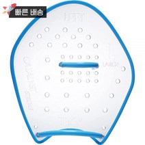 티어 TYR 카탈리스트 수영 스트로크 트레이닝 핸드 패들 433646, L - Blue