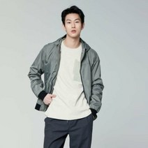 버커루 남녀공용 나일론 바람막이 후드 점퍼(B225Z2030P11)