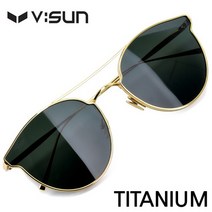 브이선 명품 티타늄 2커브 AR 선글라스 CODA-09 / V:SUN