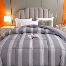 잠만보침대 고등학생침대 오피스텔 좁은방 Easyum-이불 더블 저렴한 두꺼운 겨울 이불 커플 킹, 02 style 3 quilt