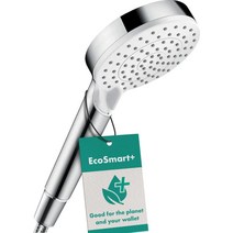 hansgrohe Crometta 핸드 샤워 100 바리오 절수 6L분 화이트크롬 26336400