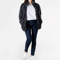겨울 여자 양털 후리스 집업 뽀글이 아우터 편한 고등학생 여대생 직장인