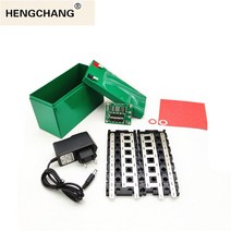 농업용동력분무기 엔진동력 호스 전기모터 부품 분무기 전기 엔진 동력 분무기 농약 주행형 12v 케이스 리튬 이온 배터리 보관 상자 3x7 18650 무정전 전원 공급 장치 홀더, 검은 색, 02 black