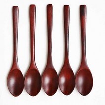 위dhns_옻칠티스푼10P 나무 수저 롱티 숟가락 스푼♥dhn, ♥happynesss, ♥dnlemwnwnwn♥