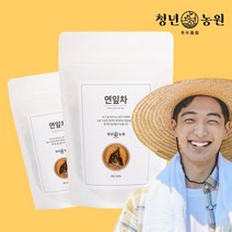 청년농원 저온가공 연잎차 삼각티백, 50g, 50개입, 2개