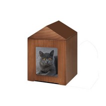 반려동물 유골함 강아지 추모함 고양이 동물 스톤 장례용품 납골함 메모리얼 나무 애완 항아리 집과 캔들 홀더 세트 장례식 용품 개 화장 유골 애완 기념 관 상자, 집
