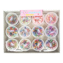 슬라임만들기재료 토핑 데코레이션, 본상품