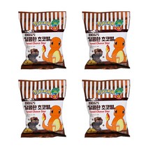 포켓몬스터과자 파이리 달콤한 초코별, 80g x 4개, 80g