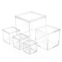 투명 아크릴 케이스 건담 피규어 진열장 장식장 레고, 12cm, 1개