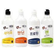 화인tnc 얼룩제거제 4종 강력한효과 (세이퍼 탄닌 프로틴 펜) 얼룩종류별 사용, 상세페이지 참조3, 화인tnc 얼룩제거제 탄닌500ml