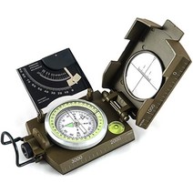 Compass Eyeskey Multifunctional Military Metal Sighting Navigation Compass with Inclinometer | Impa, 1개