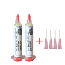 Paste FLUX 납땜용제 도금액 액상 솔더윅 솔더 플럭스 10cc nc-559-asm-uv 솔더 페이스트 전화 led bga smd pga pcb 수리 + 바늘 재 작업, 2-보여진 바와 같이