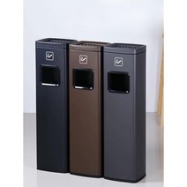 야외 쓰레기통 재떨이 철제 길거리 편의점 PC방 실외 흡연부스 흡연장, F