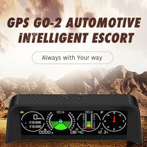 X90 자동차 전자 디지털 GPS 속도계 HUD 헤드 최대 디스플레이 고도계 나침반 MPH KM/H 경사계, CHINA