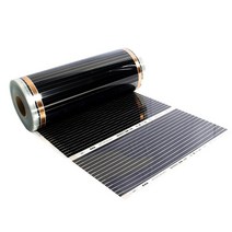 무시동히터 차량용 캠핑 적외선 바닥 난방 필름 150wm2 ac220v 매트 50cm 너비 라미네이트 바닥 따뜻한 바닥 매트 히터 가정용, 부르고뉴