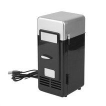 USB 자동차 냉장고 에너지 절약 및 친환경 5v 10w usb 자동차 휴대용 미니 음료 쿨러 자동차 보트 여행 화장품 냉장고, 검은색