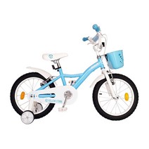 옐로우콘 여아용 자전거 스티치, 블루, 115cm