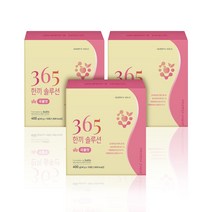 (3박스구성) - 퀸즈홀릭 365 식물성단백질 한끼 솔루션 - 곡물, 400g, 3개