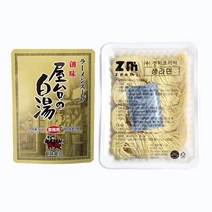 돈코츠 라멘 재료 세트(소스+생면) - 소미 야타이 백탕 1kg + 다마시이 고급생면 500g