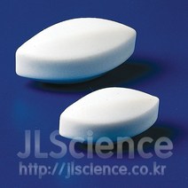 [JLS] 9.5mm ~ 31.8mm 에그 스핀바 (테플론 마그네틱바 교반자석) Egg Spinbars [Teflon]- Bel-Art (USA), 31.8 x 15.9mm 1개