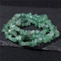 천연 청금석 오팔 석영 형석 자유형 칩 스톤 비즈 DIY 목걸이 팔찌 보석 만들기 15, Green Aventurine
