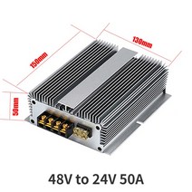 다운트랜스 스위칭 전력 컨버터 스텝 다운 DC-DC 변압기 벅 레귤레이터 트럭 전압 48 볼트-24 볼트 V-24 V 1A-40A, [11] 48V to 24V 50A, [01] 48V, [01] 24V