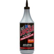 Lucas 루카스 오일 40798 폼 필터 오일 946ml
