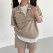 스코프어스 여성 하이넥 캐주얼 트레이닝 세트 WC06