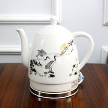 WAKE포트 징더전 도자기 가정용 전열 물주전자 찻주전자 티 생활용 끓인물주전자 용셀프단전 전기, T01-1.8L송학연년