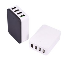 전장부품 자동차 선박 24V 12V 5V usb 휴대 전화 9V QC 빠른 충전 배터리 리튬 전압 변환기 4 포트 9a 50W, 01 Car plug