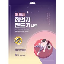 집진드기 집먼지 퇴치제 4매입 이불 침대제거 살충제, 진드기퇴치제4매입, 진드기퇴치제4매입
