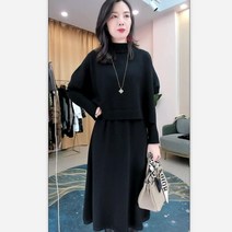 반목니트원피스 전문점 빅사이즈 조끼를 보내다 솔리드 무지 봄계절 2022 우아한 4747446896