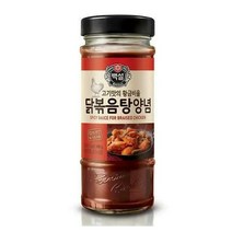 CJ더마켓 만능 소스 황금 소스 양념 장레시피 백설 닭볶음탕양념 닭볶음탕 닭갈비 만능간장 닭요리 490G, 21개
