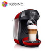 tassimo 독일 보쉬 타시모 캡슐커피머신 Tassimo Happy TAS100 시리즈 독일직배송, 블랙레드