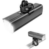 락브로스 자전거 라이트 1000 루멘 USB 충전식 헤드라이트 야간 라이딩, Under Mounted