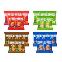 헤이바디 단백칩4종 (어니언 레드페퍼 오징어 갈릭치킨) 50g, 20개