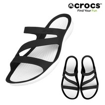 크록스 크록스 여성용 스위프트 워터 샌들 203998-066