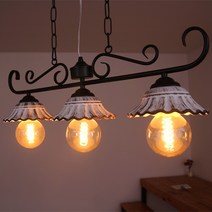 DESIGNFARM .클램3등 식탁조명, A-1. 클램3등 (램프미포함)