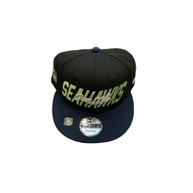 New Era 새상품 택있음 시애틀 시호크스 뉴에라 스냅백 그래픽 조절식 모자 캡