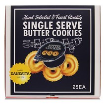 댄케이크 버터쿠키 싱글서브450g (18g x25입)