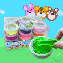 꾸밈 클레이(24색)세트/아이클레이/점토/만들기재료