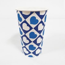 [슬러쉬 종이컵] 9온스 하트 (100개), 단품, 단품