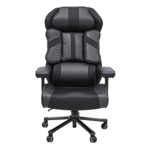 [인퍼니] 게임하다 잠드는 편안함 180도 스트레칭과 무중력 틸팅까지 가능한 마스터 간G, 블랙(높낮이팔걸이)