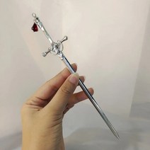 아이유집게핀 봉황비녀 새로운 펑크 금속 칼 머리핀 여성을위한 중국어 간단한 헤어 스틱 DIY 헤어 스타일